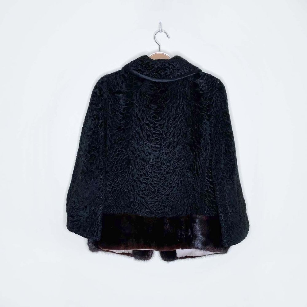 ⚡️SOLD⚡️ vintage fontana persian lamb opera coat - size small - Picture 3 of 10